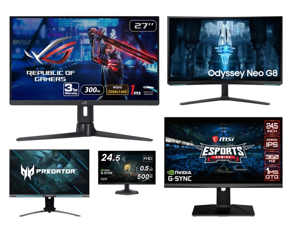 2025 Amazon Top 5 240Hz Gaming Monitors