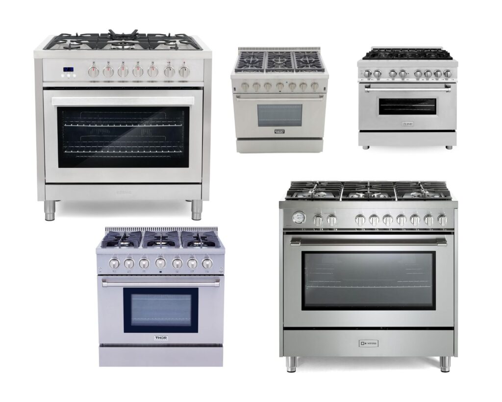 2025 Amazon Top 5 36-Inch Gas Ranges