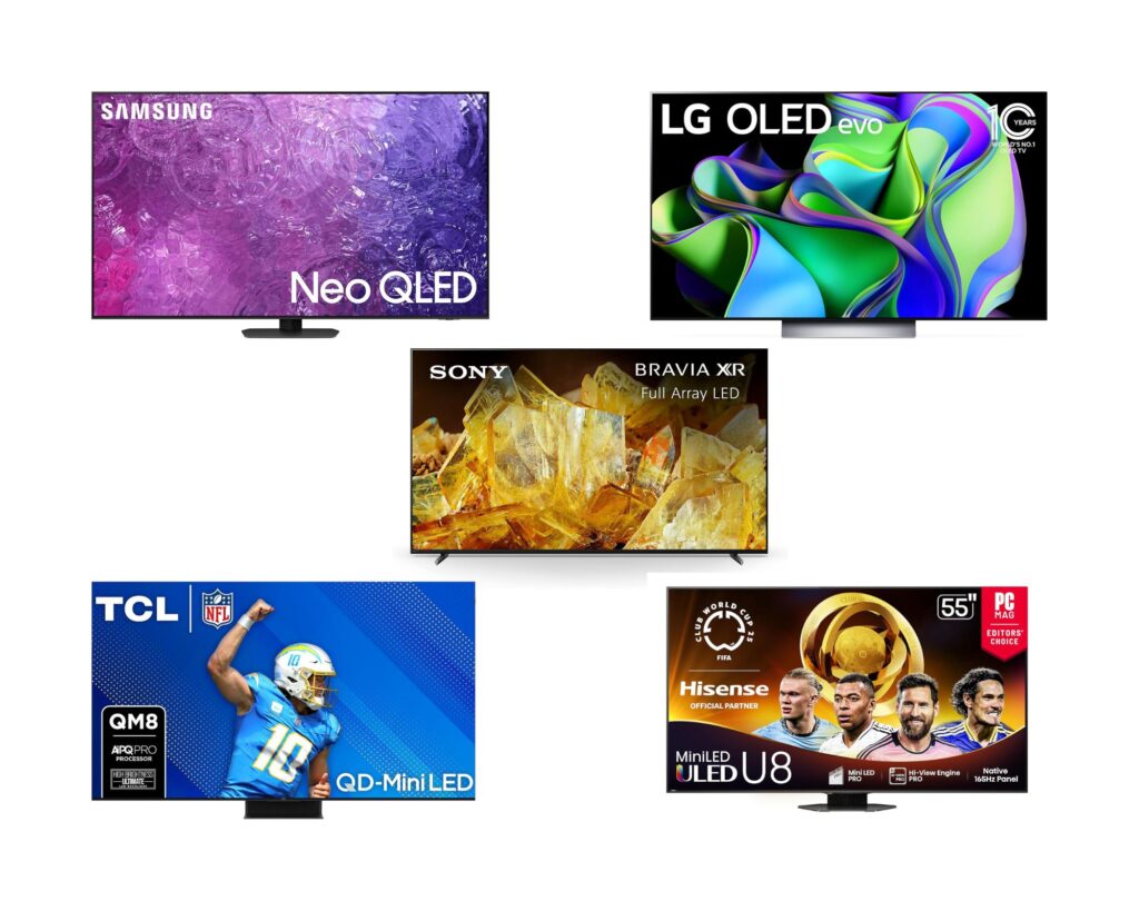 2025 Amazon Top 5 55 Inch Smart TVs