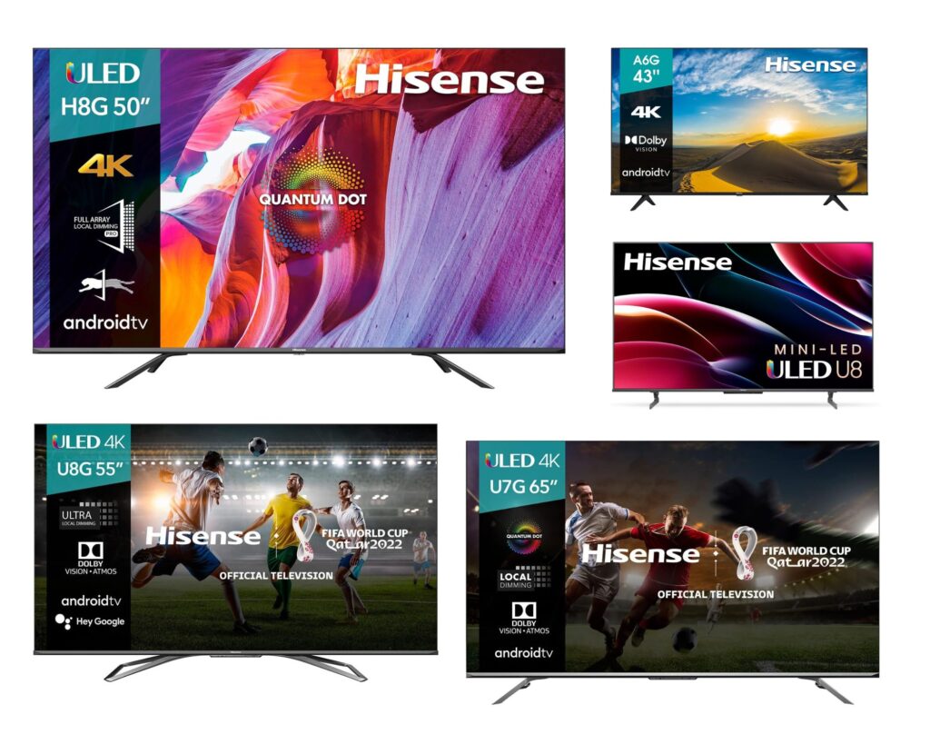 2025 Amazon Top 5 Hisense TVs